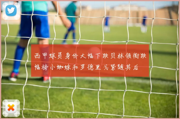 西甲球员身价大幅下跌贝林领衔跌幅榜小蜘蛛和罗德里戈紧随其后